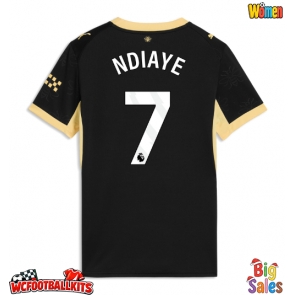Manchester City Iliman Ndiaye #7 Replica Away Stadium Shirt for Women 2026-27 Short Sleeve